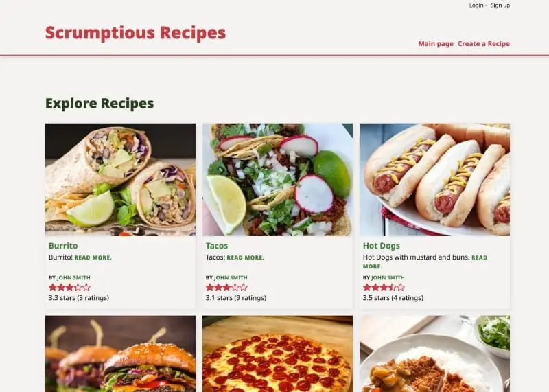 Scrumptious Recipes